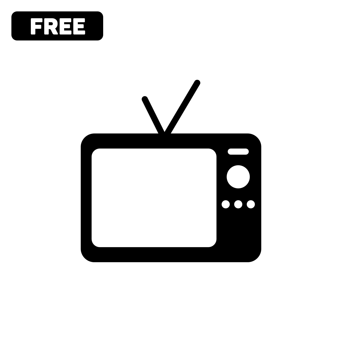 Tv Icon Vector Png
